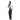 Carlo Calvino 3 Piece Suit Set -Charcoal Black Pin Stripe