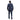 Carlo Calvino 3 Piece Suit Set - Navy Blue