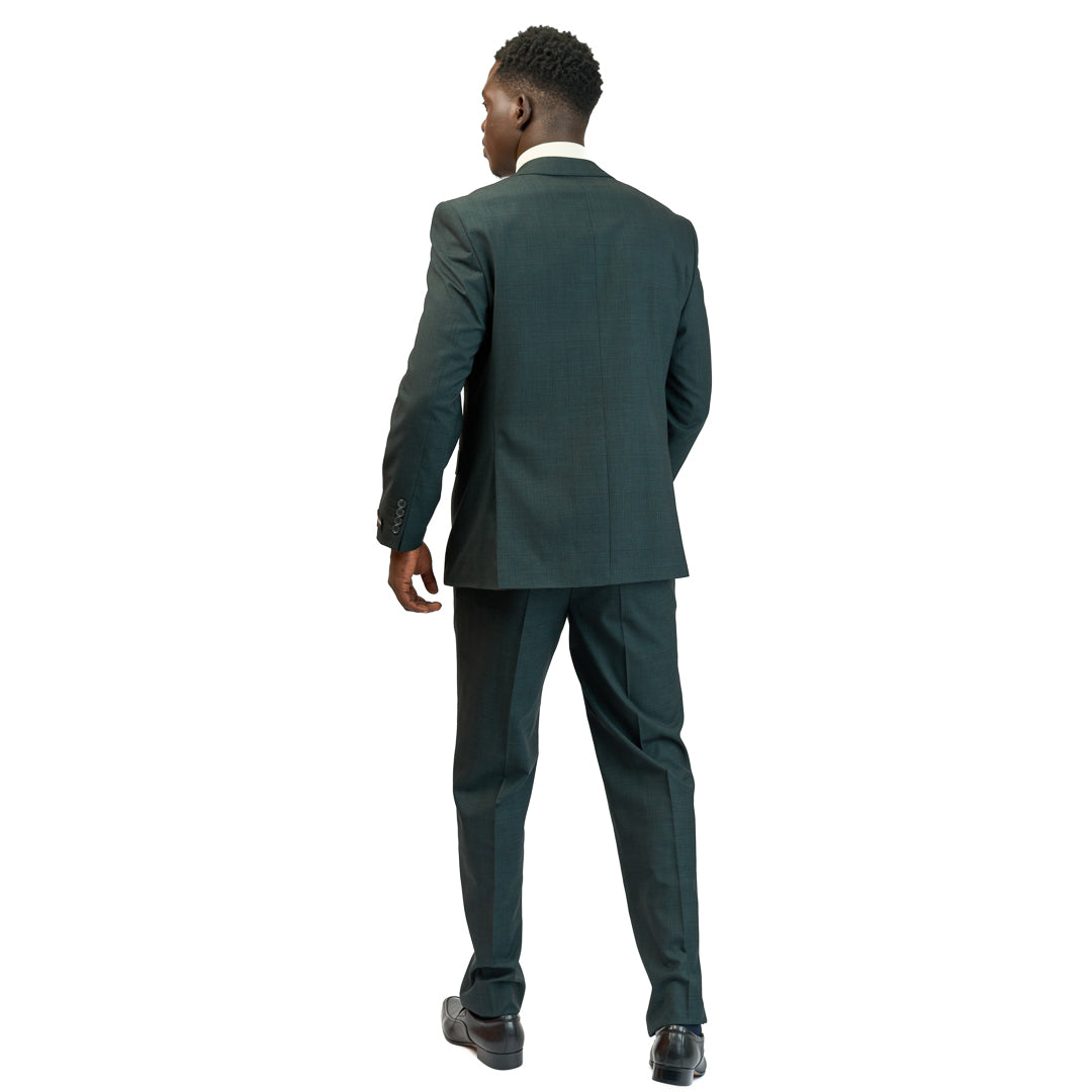 Jungle green 2 piece suit