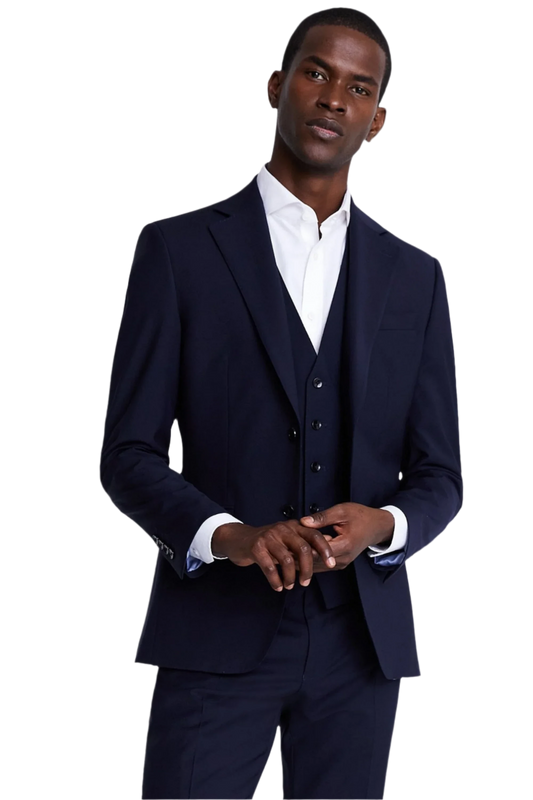 Limehaus Slim Fit Black Suit