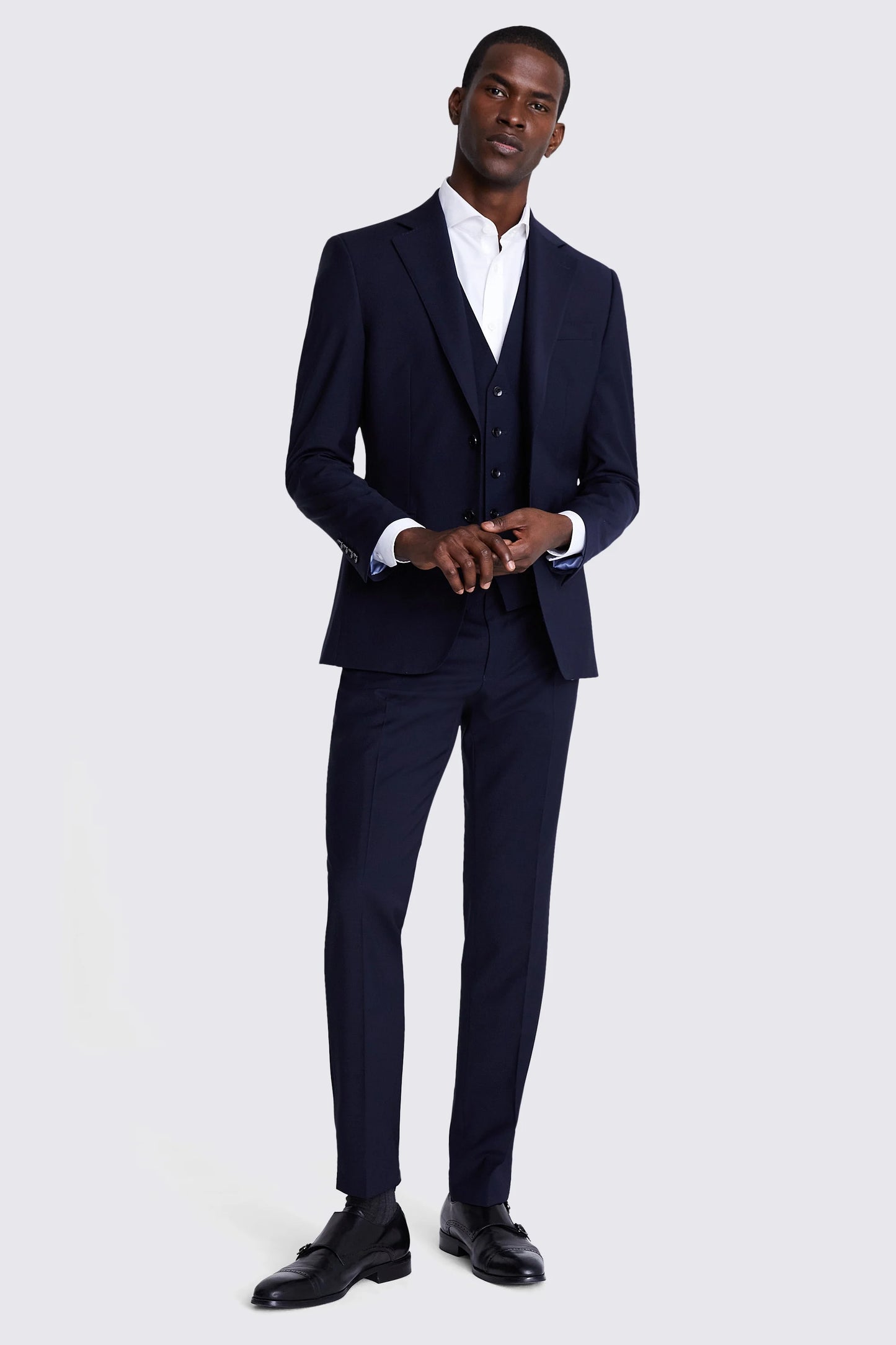 Limehaus Slim Fit Black Suit