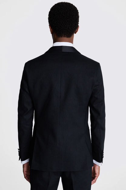Black Linen Shawl Tuxedo