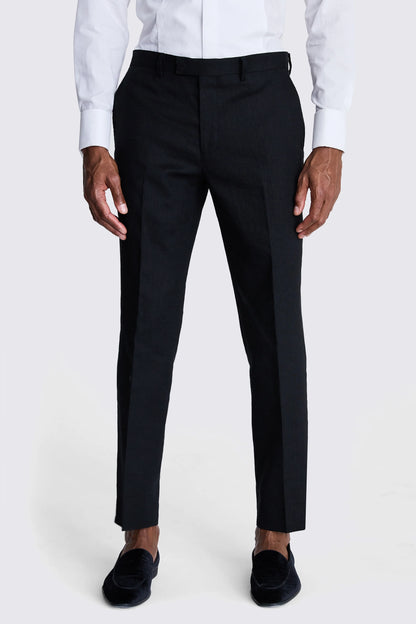 Black Linen Shawl Tuxedo