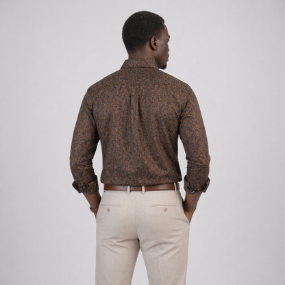 The Terrain Shirt — Rich Brown Botanical